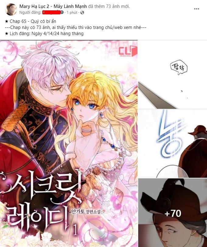 đọc truyện Quý Cô Bí Ẩn - Secret Lady Chương 65.1 ảnh 1 tại Giả Dược