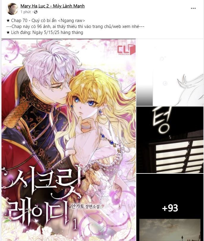 đọc truyện Quý Cô Bí Ẩn - Secret Lady Chương 70.1 ảnh 18 tại Giả Dược