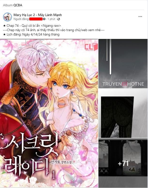 đọc truyện Quý Cô Bí Ẩn - Secret Lady Chương 74.1 ảnh 38 tại Giả Dược