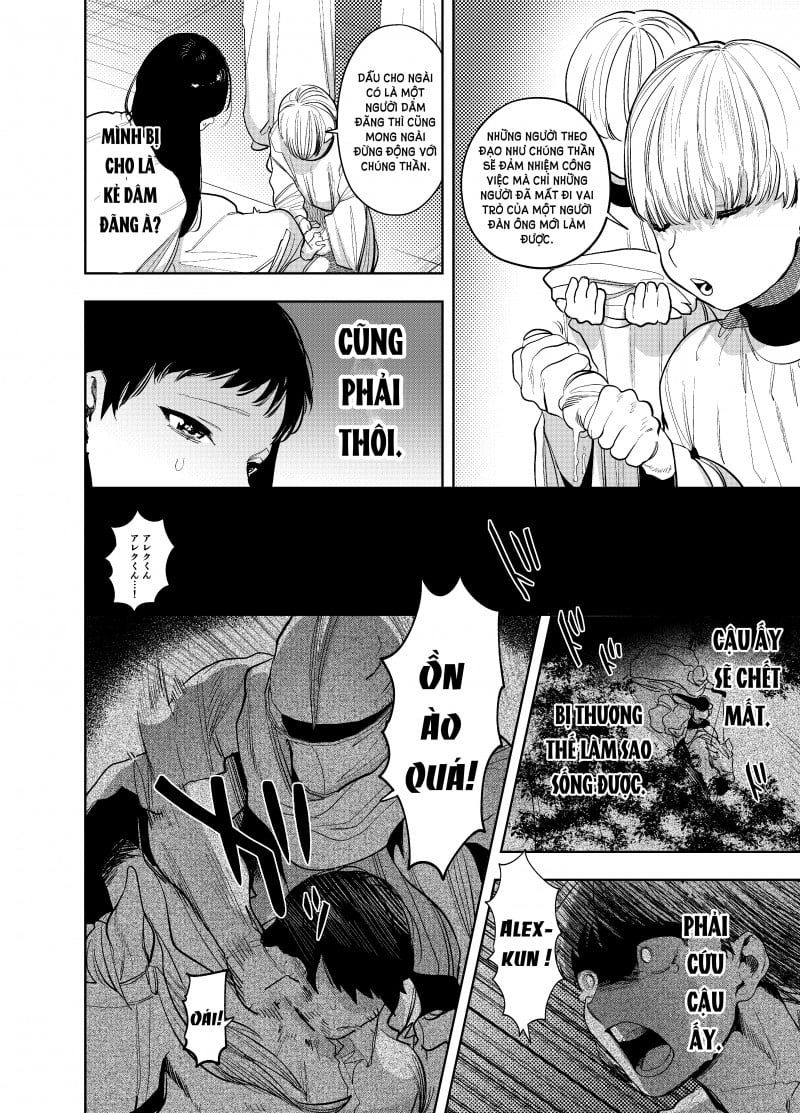 đọc truyện [r21] Người Đàn Ông Cứu Tôi Trong Chuyến Đi Isekai Lại Là Một Tên Sát Nhân Giết Người Chương 9.1 ảnh 3 tại Giả Dược