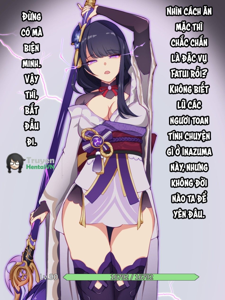 Raiden Shogun Mirror Maiden Haiboku (genshin Impact) Oneshot page 2 - Giả Dược