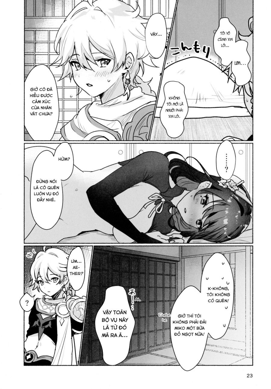 đọc truyện Raiden Shogun To Xxx No Tokkun O Suru Hon Oneshot ảnh 25 tại Thiên Thai Truyện