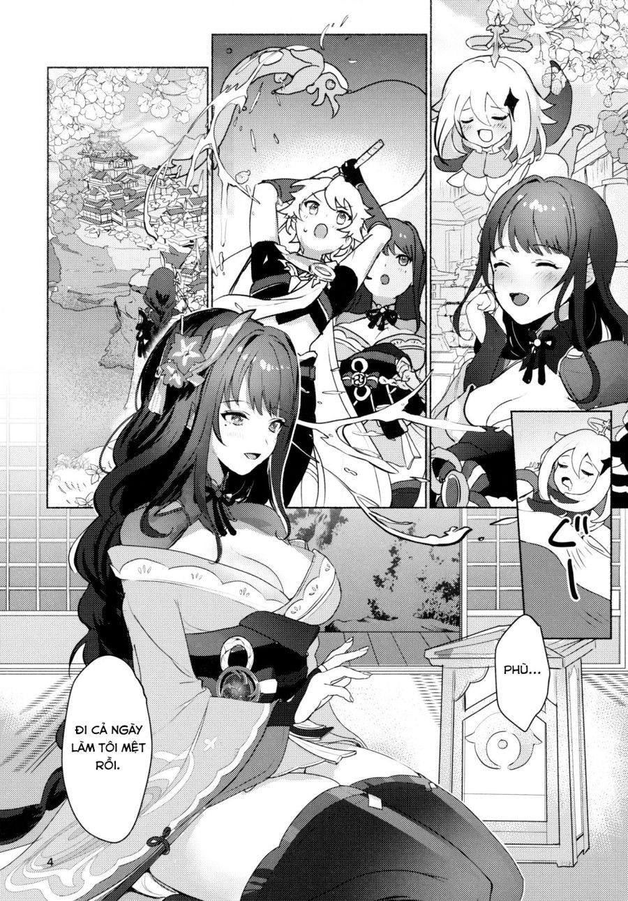 đọc truyện Raiden Shogun To Xxx No Tokkun O Suru Hon Oneshot ảnh 6 tại Thiên Thai Truyện