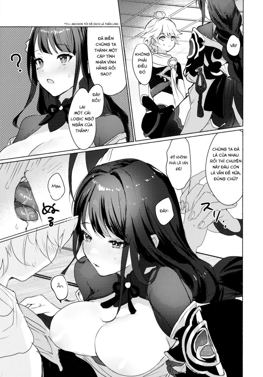 đọc truyện Raiden Shogun To Xxx No Tokkun O Suru Hon Oneshot ảnh 9 tại Thiên Thai Truyện