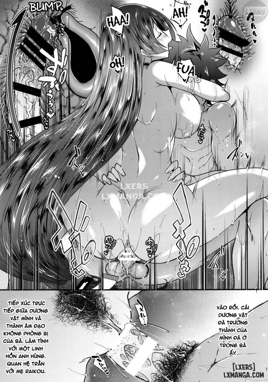 Raikou Mama Boseiteki Sakusei Nama Houshi. Oneshot page 19 - Giả Dược