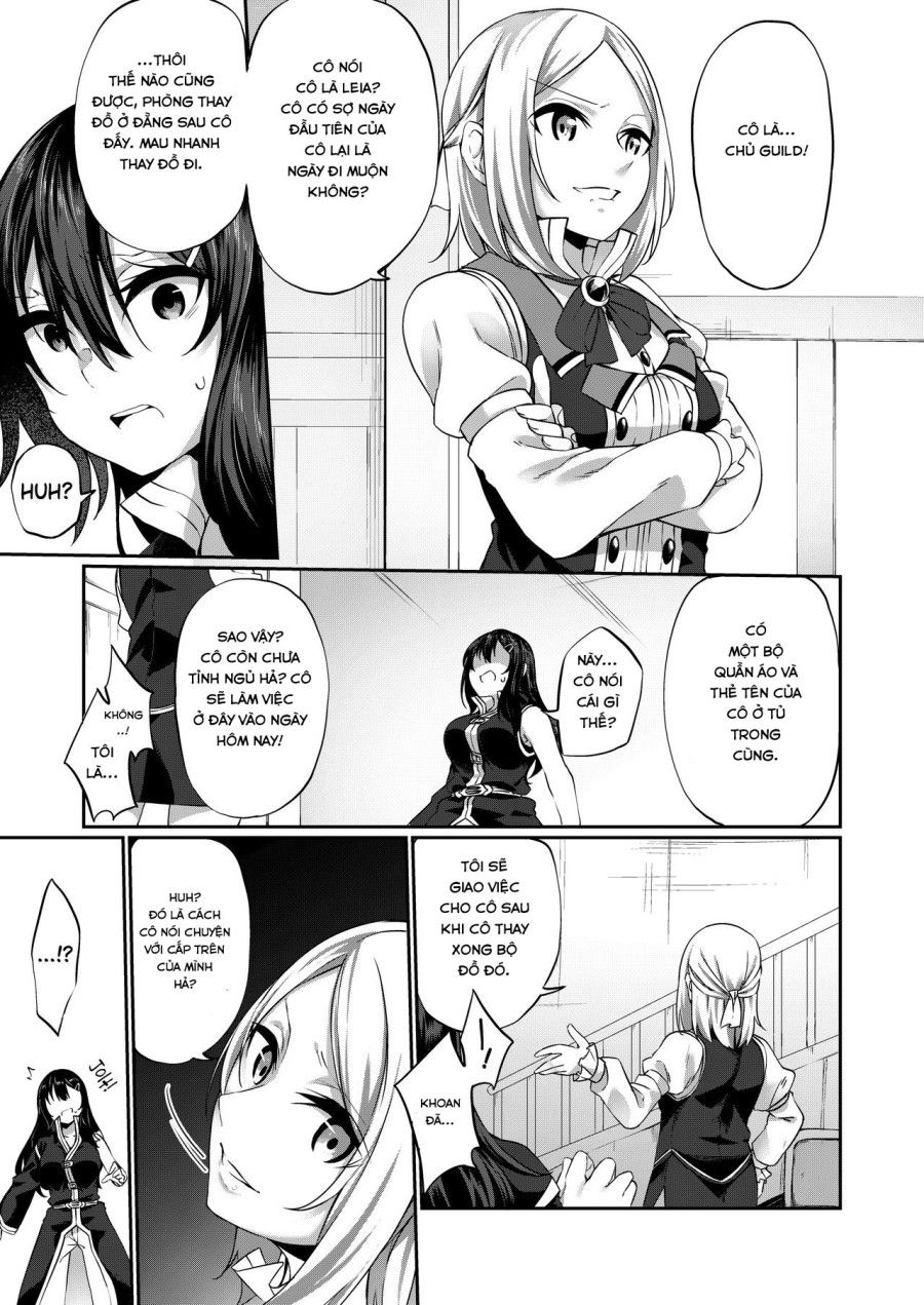 Ranbou Yuusha Ga Bouken-sha Gild No Uketsuke Jou Ni Natte Shiawase Ni Naru Hanashi Chương 1 page 10 - Giả Dược