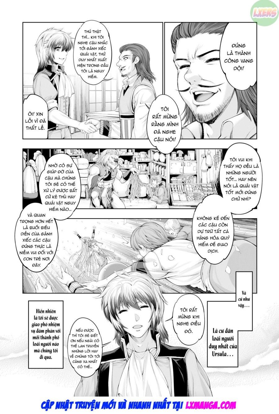 Rạp Xiếc Lãng Mạn Cô Gái Quái Vật Chương 2 page 5 - Giả Dược