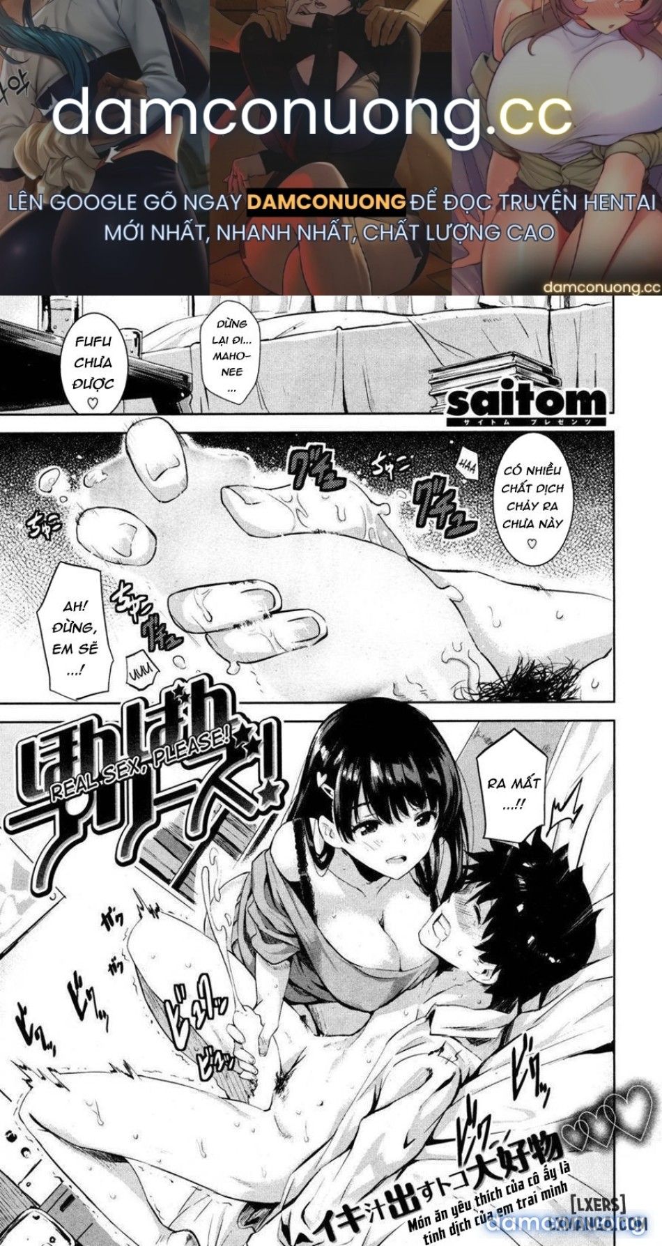 đọc truyện Real Sex Please Chương 1 ảnh 2 tại Thiên Thai Truyện