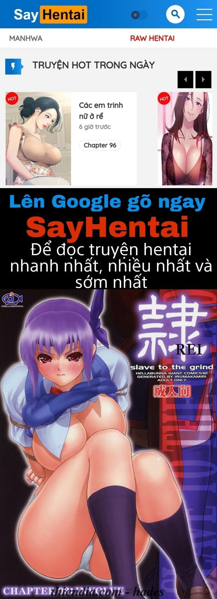 đọc truyện Rei - Slave To The Grind Chương 3 ảnh 1 tại Giả Dược