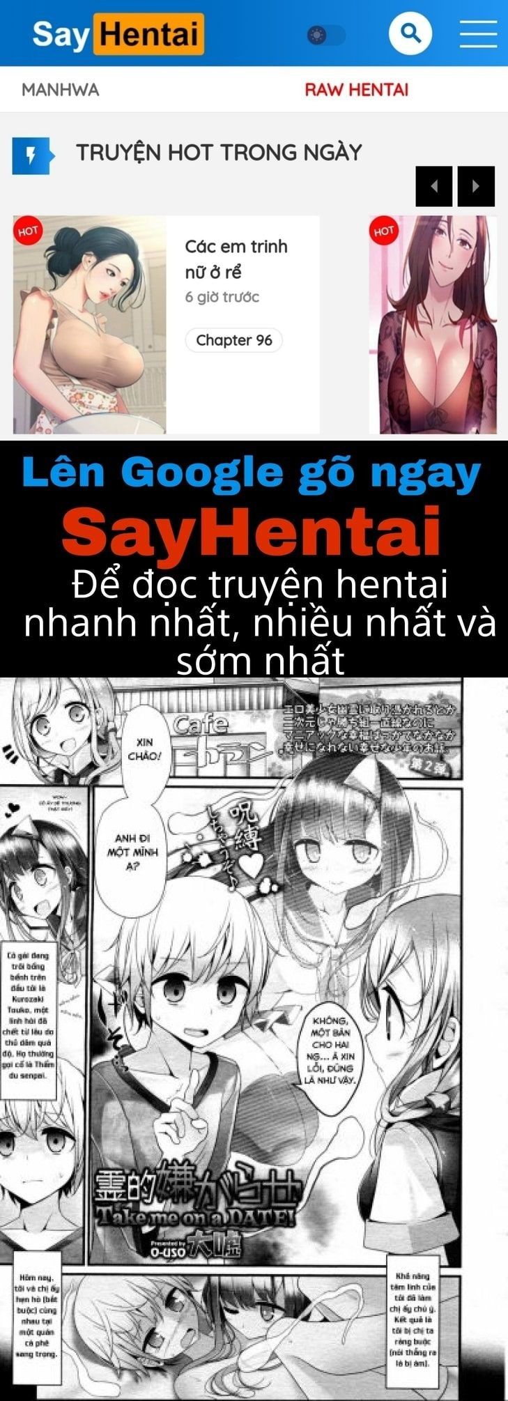 đọc truyện Reiteki Iyagarase, Mình Hẹn Hò Đi! Chương 1 ảnh 1 tại Giả Dược
