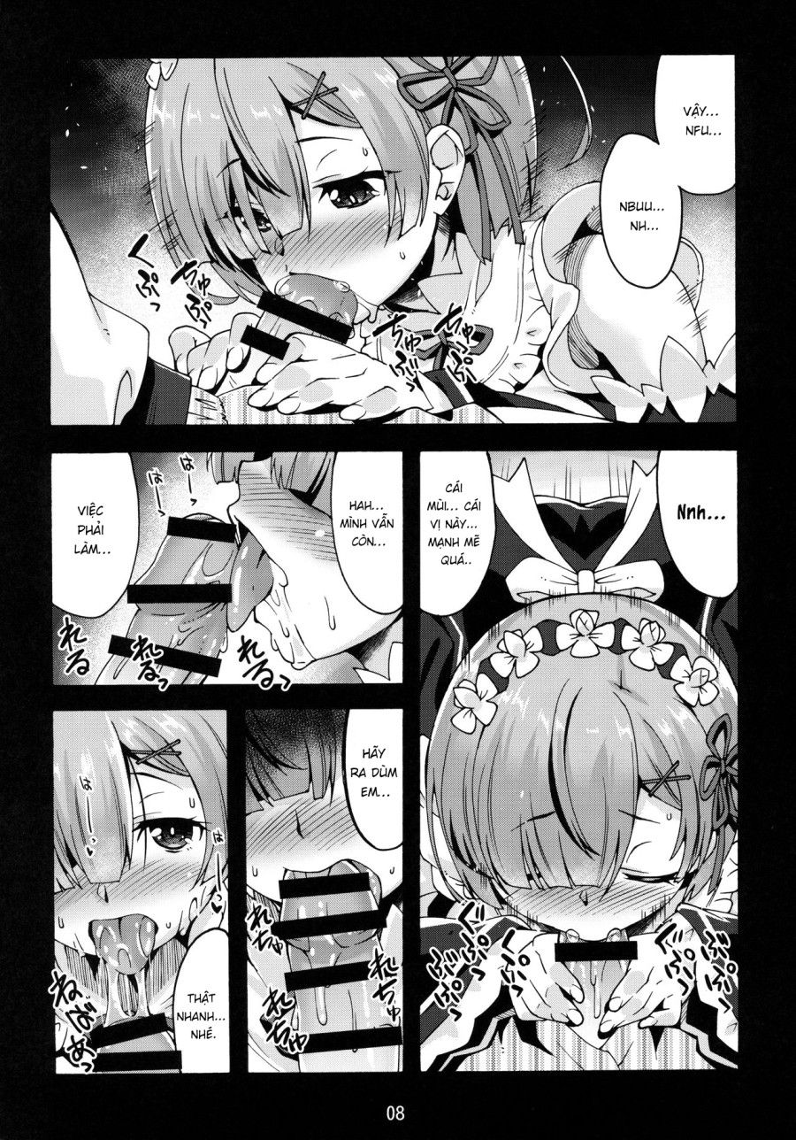 Rem’s Playing By Herself (re:zero Kara Hajimeru Isekai Seikatsu) Oneshot page 7 - Giả Dược