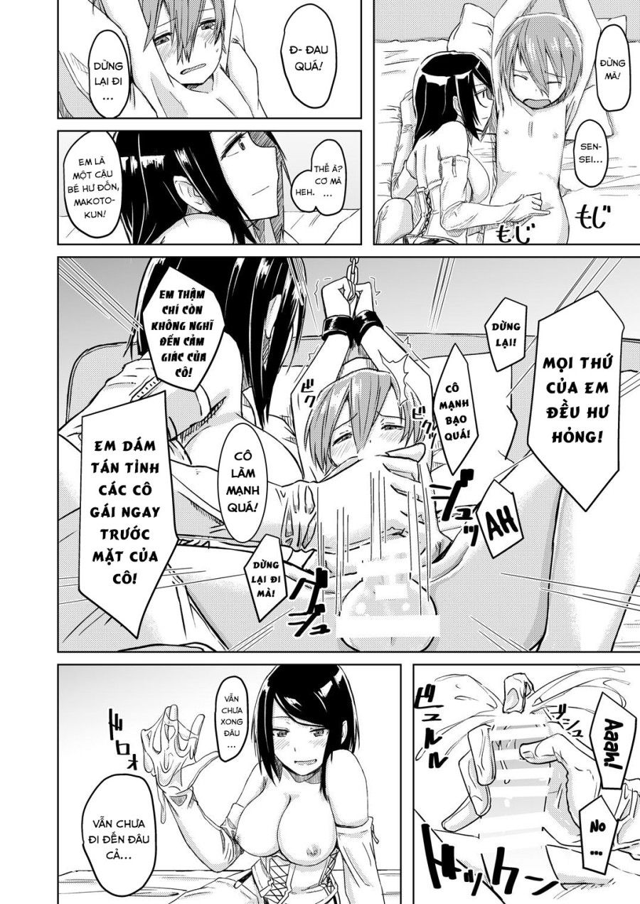 Restrained And Raped By My Cram School Teacher Oneshot page 12 - Giả Dược