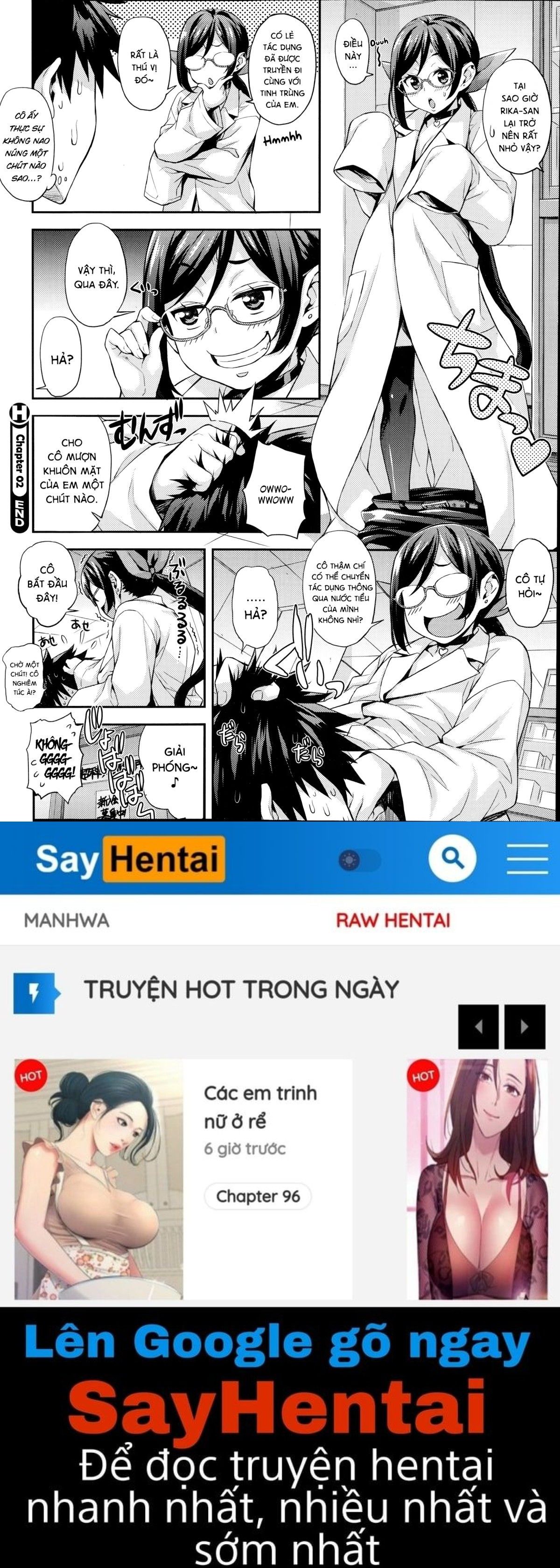 đọc truyện Rika No Kenkyuushitsu Chương 2 ảnh 20 tại Giả Dược