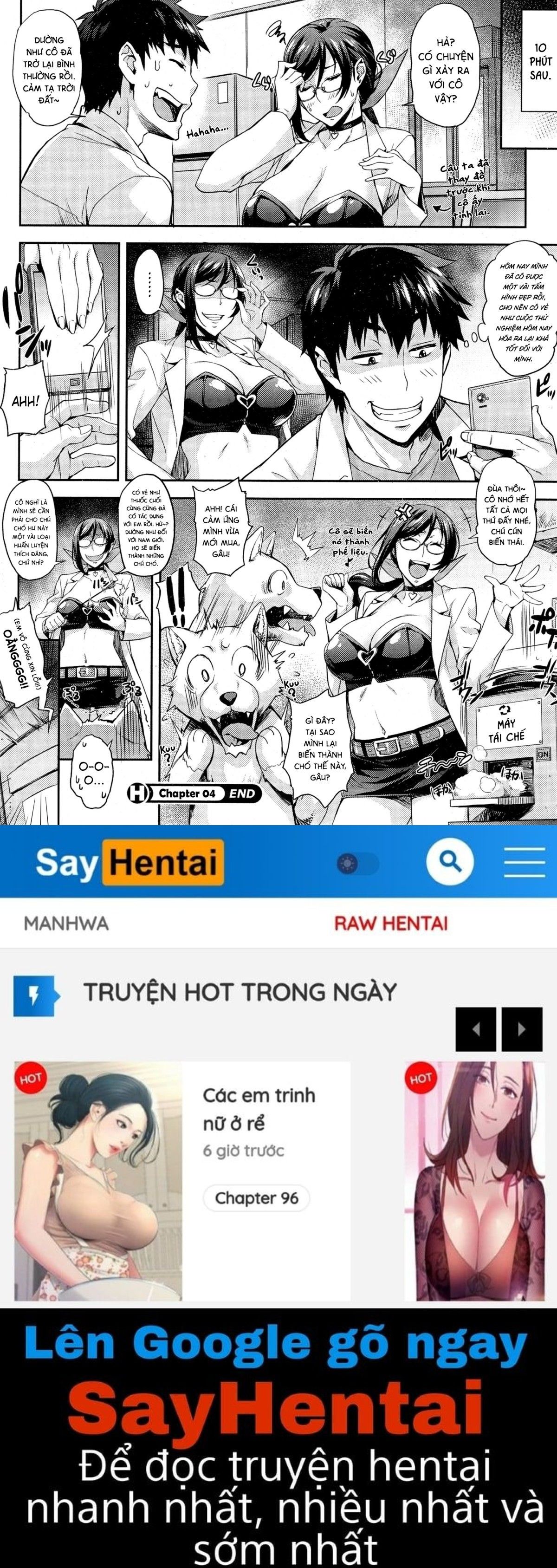 đọc truyện Rika No Kenkyuushitsu Chương 3 ảnh 20 tại Giả Dược