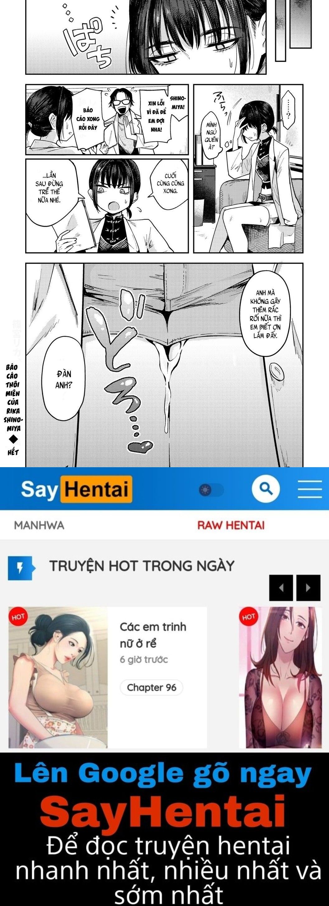 đọc truyện Rika Shinomiya’s Hypnosis Report Oneshot ảnh 21 tại Thiên Thai Truyện