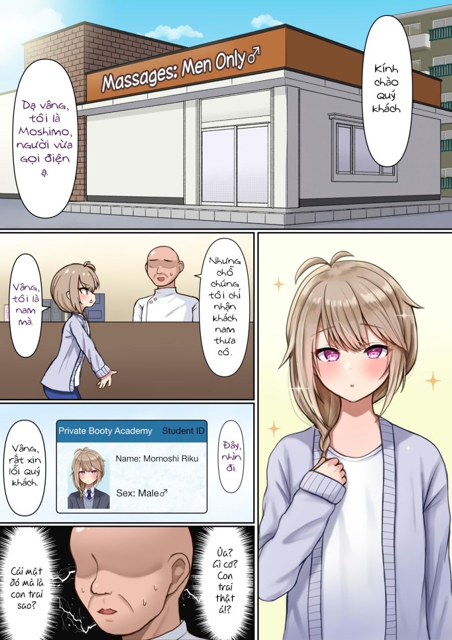 Riku Và Trung Tâm Mát-xa Oneshot page 5 - Giả Dược