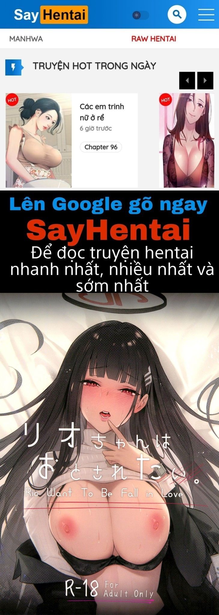 đọc truyện Rio-chan Otosaret Chương 1 ảnh 2 tại Thiên Thai Truyện