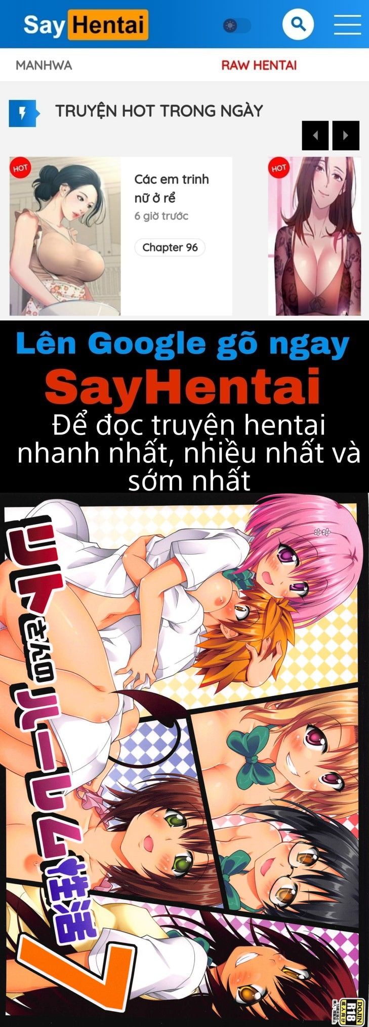 đọc truyện Rito-san No Harem Seikatsu 7 Oneshot ảnh 1 tại Giả Dược