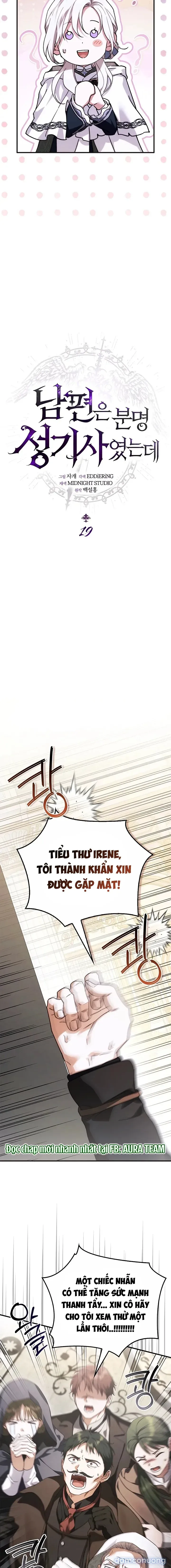 đọc truyện Rõ Ràng Chồng Tôi Là Một Thánh Kỵ Sĩ Chương 19 ảnh 7 tại Thiên Thai Truyện