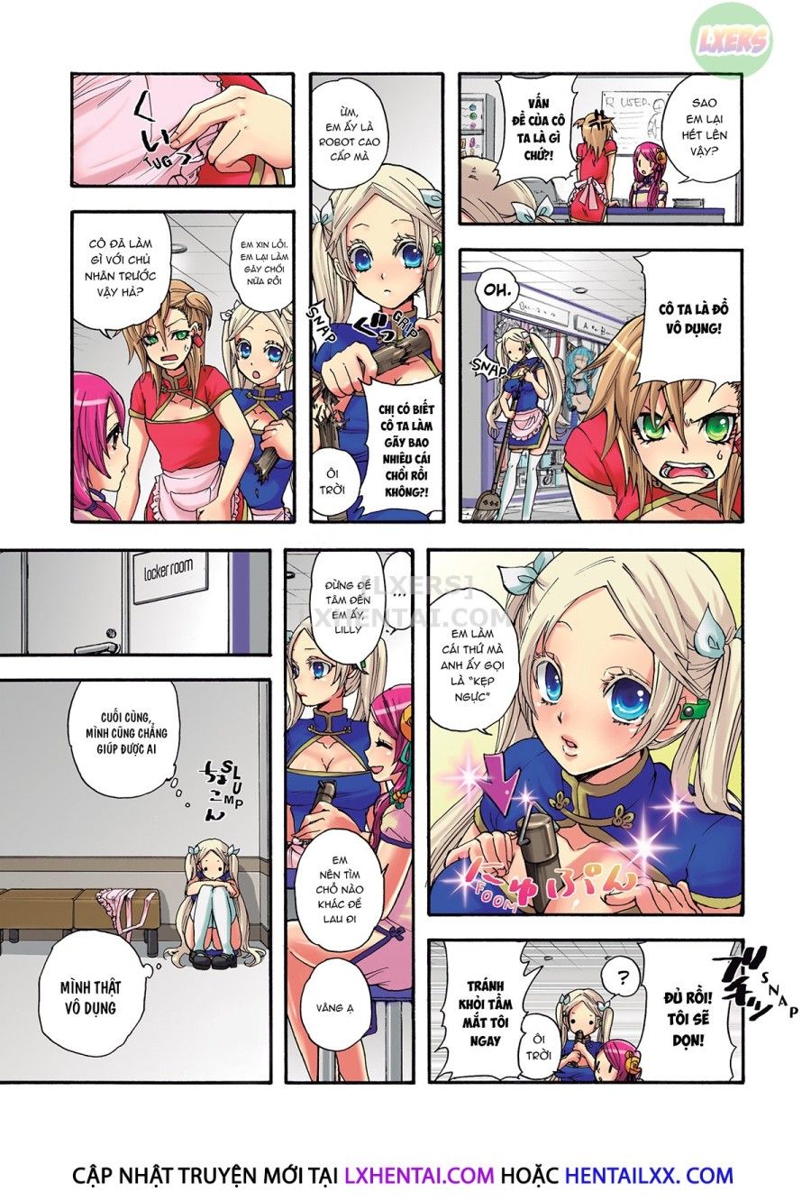 Robot Thú Cưng Lilly Chương 4 page 14 - Giả Dược