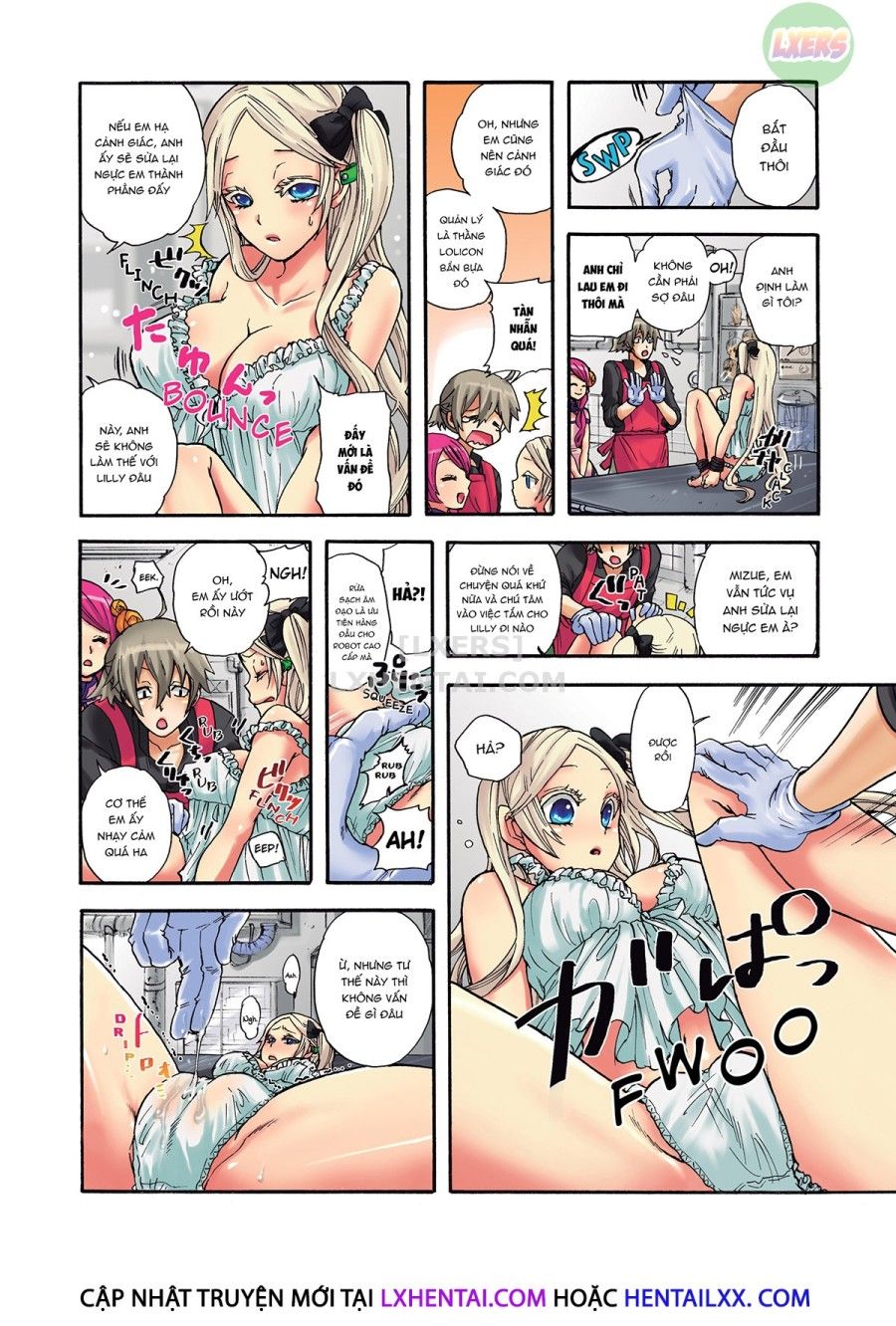 Robot Thú Cưng Lilly Chương 4 page 8 - Giả Dược