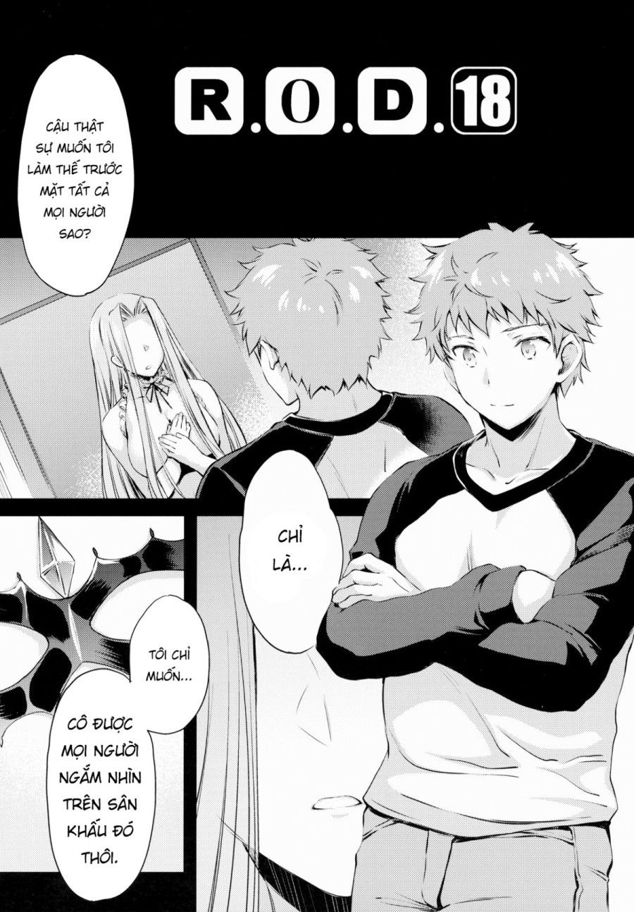 R.o.d 18 Kỵ Sĩ Hoặc Là Chết Oneshot page 3 - Giả Dược