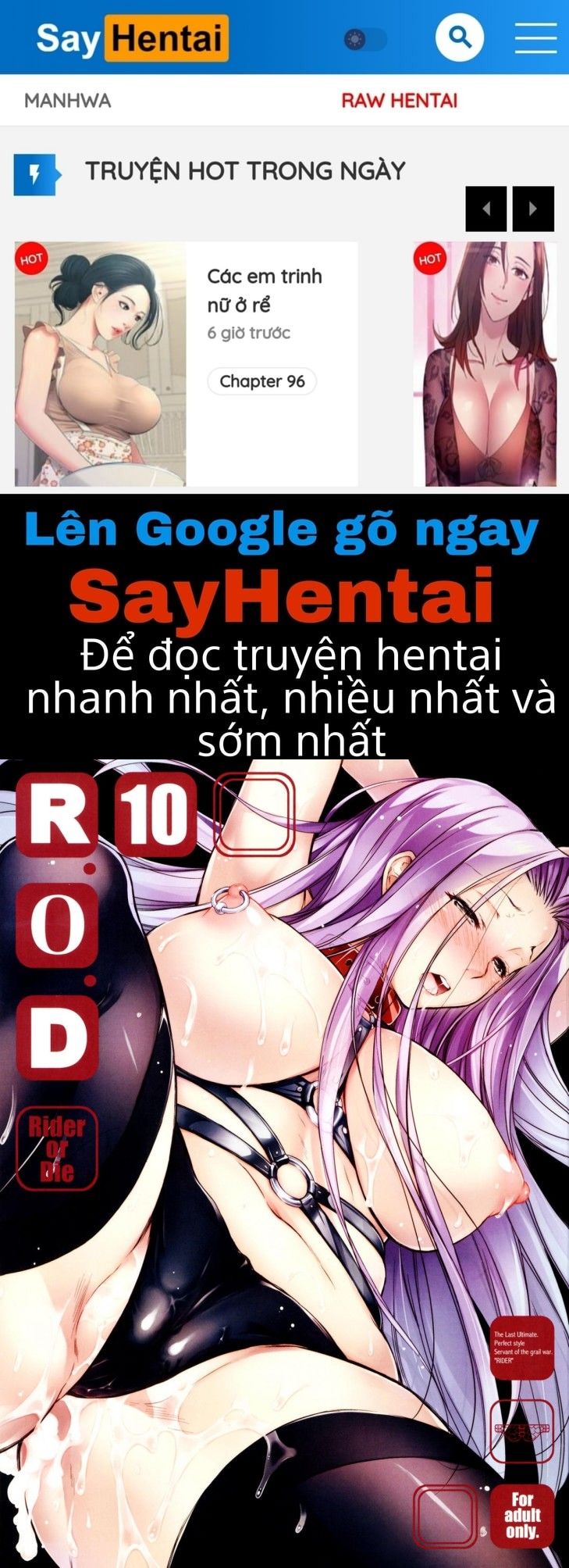 đọc truyện R.o.d - Rider Or Die Chương 10 ảnh 1 tại Giả Dược