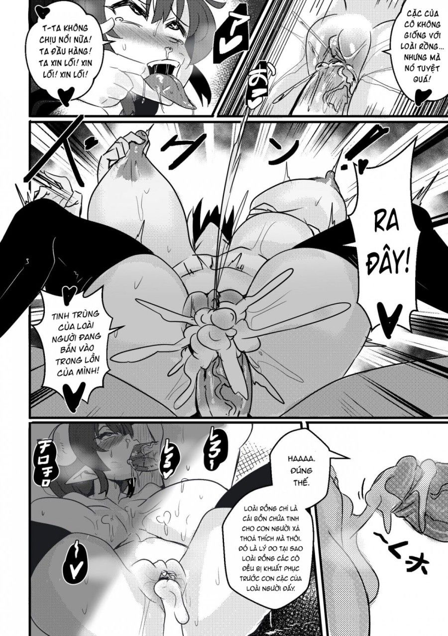 Rồng Hầu Gái Và Cô Chủ Có Cái Ciu To Oneshot page 13 - Giả Dược