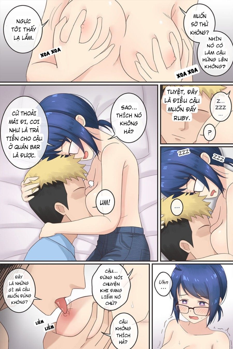 Rudy Và Những Người Bạn Trai Của Cô Ấy! Chap 3 Chương 1 page 7 - Giả Dược