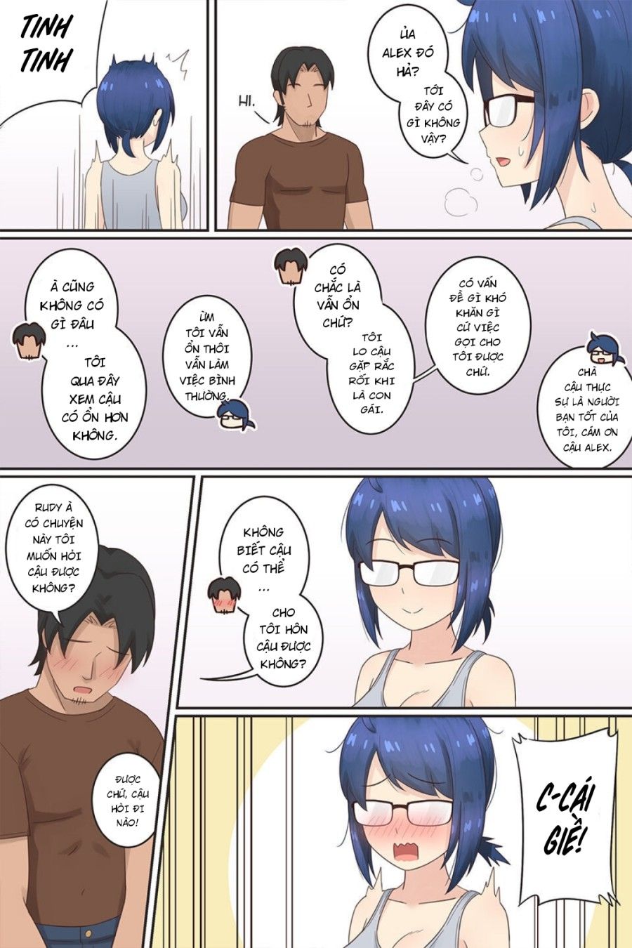 Rudy Và Những Người Bạn Trai Của Cô Ấy! Chap 3 Chương 2 page 3 - Giả Dược