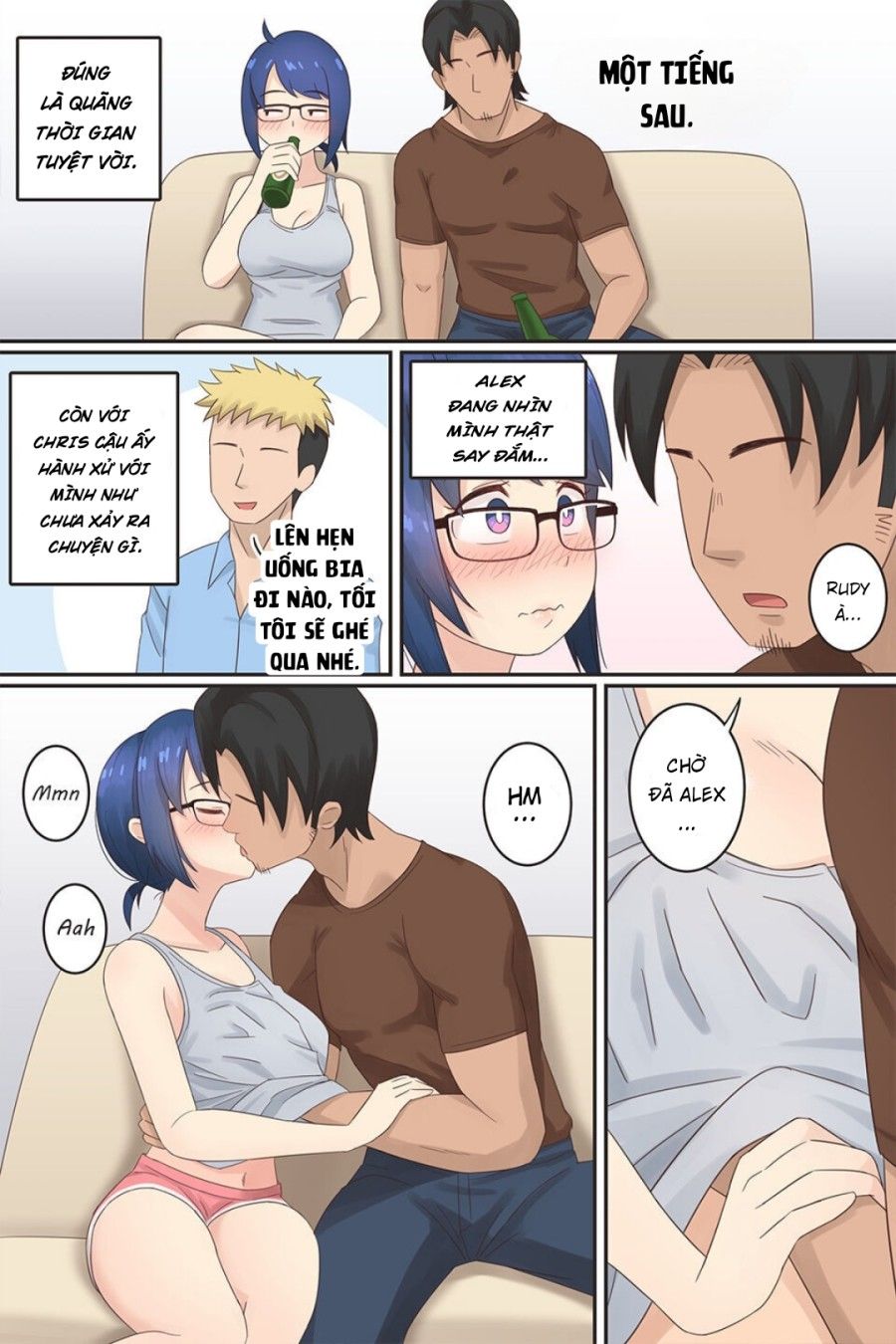 Rudy Và Những Người Bạn Trai Của Cô Ấy! Chap 3 Chương 3 page 2 - Giả Dược