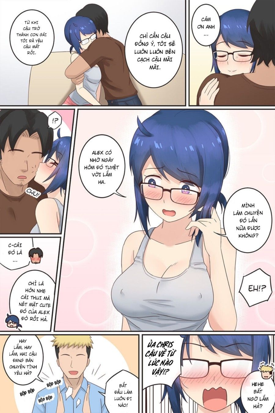 Rudy Và Những Người Bạn Trai Của Cô Ấy! Chap 3 Chương 3 page 4 - Giả Dược