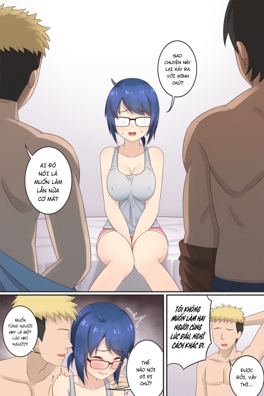 Rudy Và Những Người Bạn Trai Của Cô Ấy! Chap 3 Chương 3 page 5 - Giả Dược