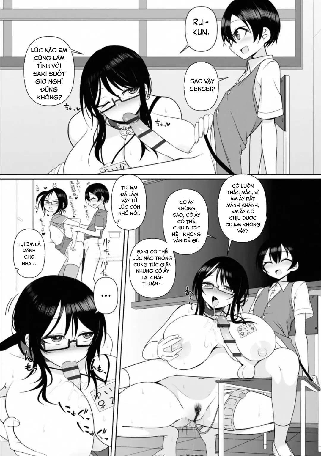 đọc truyện Rui-kun Và Chị Gái Học Sinh Trung Học Kinjo Chap 3 Chương 1 ảnh 8 tại Giả Dược