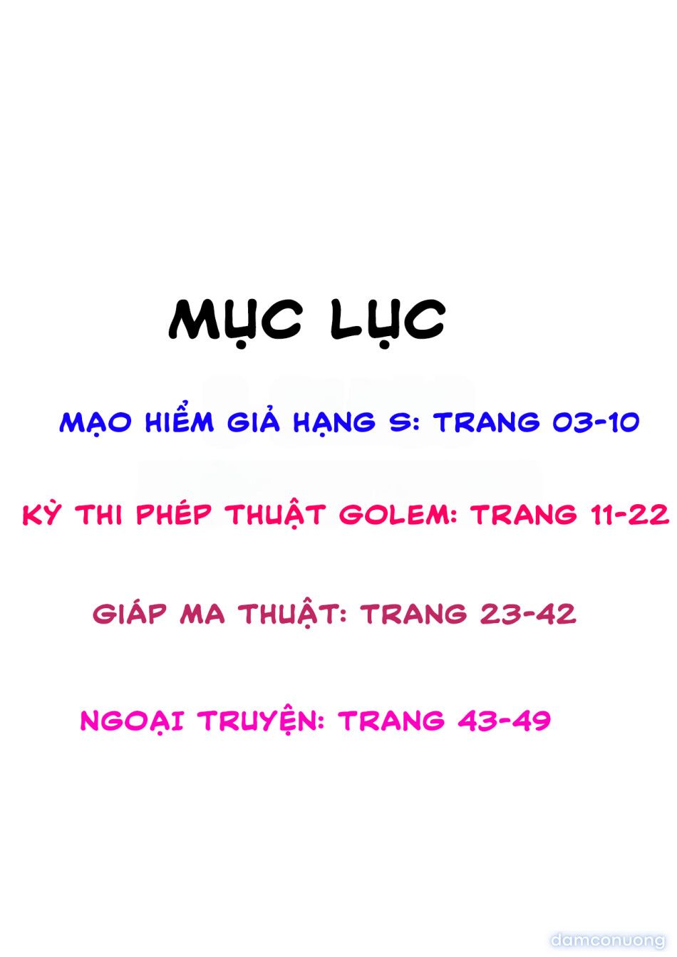 đọc truyện S-class Adventurer X Golem Magic Exam X Magic Armor X Extras Chương 0 ảnh 4 tại Thiên Thai Truyện