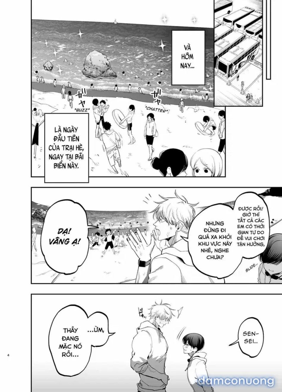 đọc truyện Sa Ngã Thành Nô Lệ Của Tên Học Trò Quái Vật Chuyện Tình Rạo Rực Nơi Trại Hè Ven Biển Chương 1 ảnh 4 tại Thiên Thai Truyện