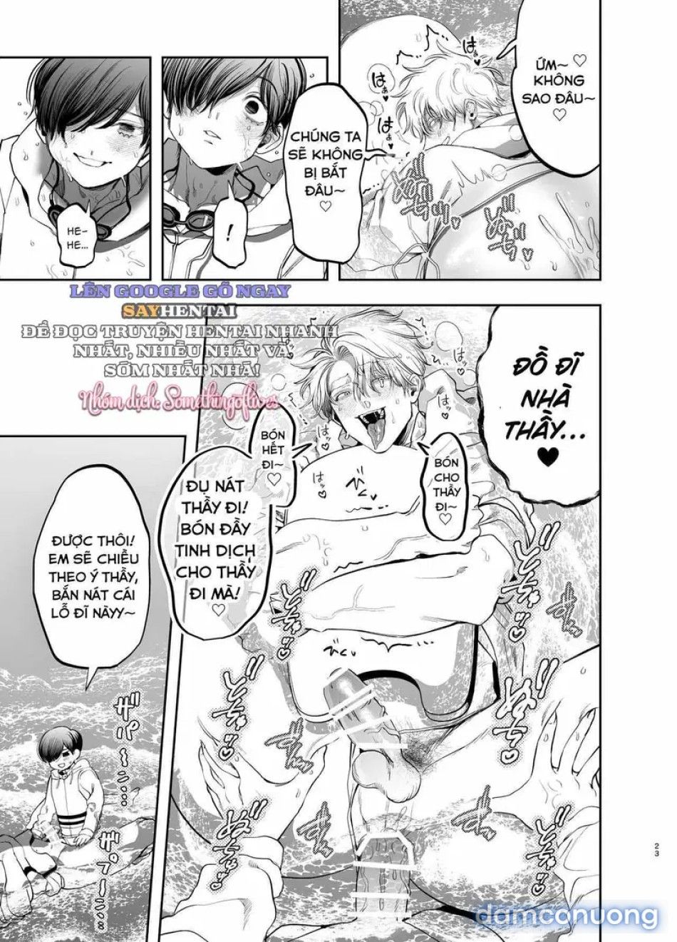 đọc truyện Sa Ngã Thành Nô Lệ Của Tên Học Trò Quái Vật Chuyện Tình Rạo Rực Nơi Trại Hè Ven Biển Chương 1 ảnh 23 tại Thiên Thai Truyện