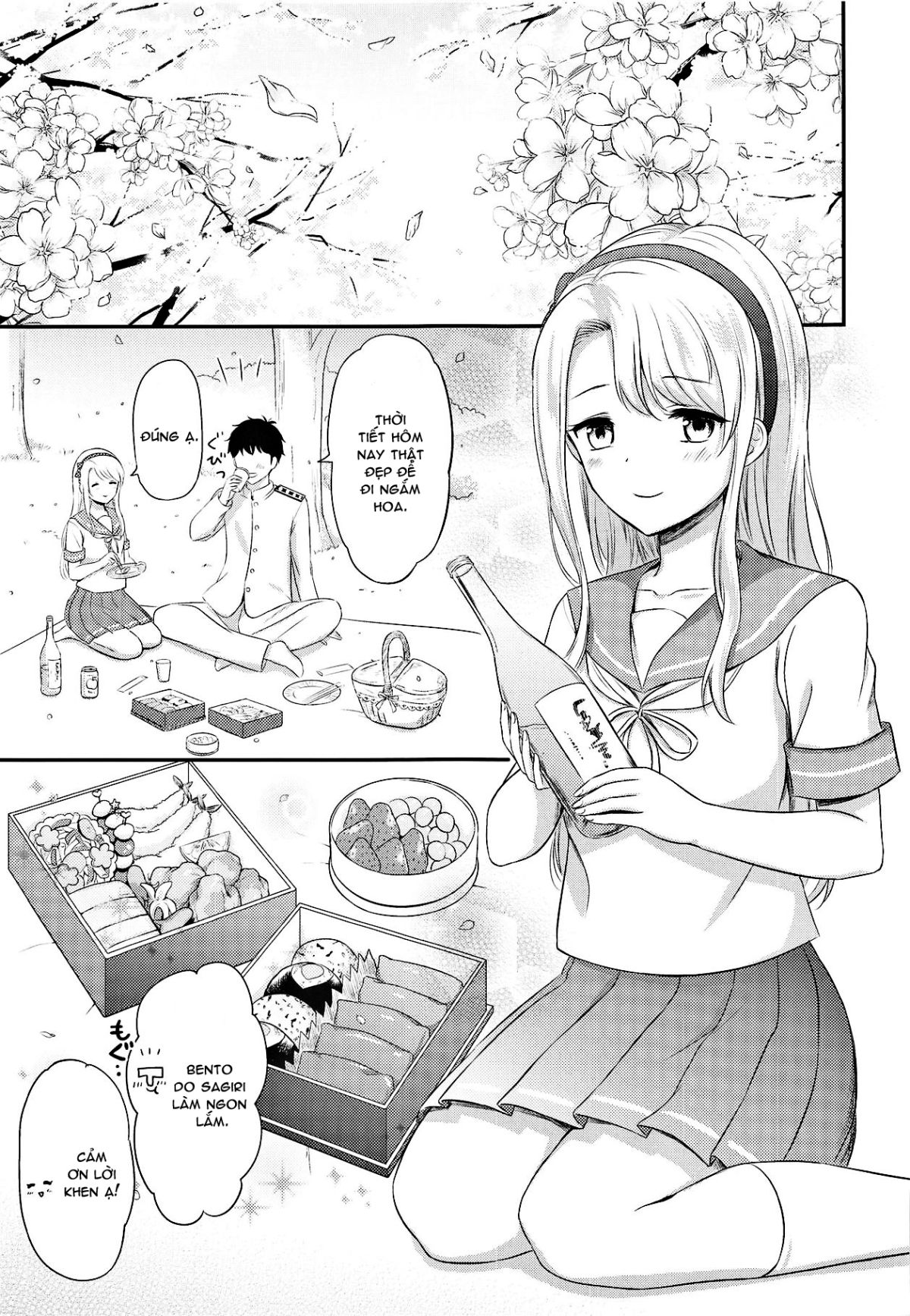 đọc truyện Sagiri To Ohanami Ecchi Oneshot ảnh 4 tại Giả Dược