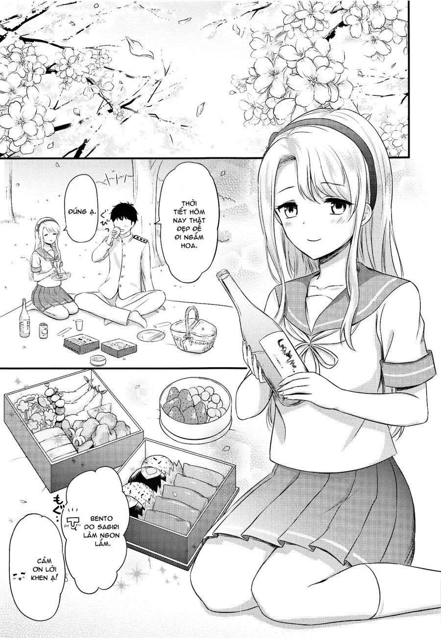 đọc truyện Sagiri Và Tình Dục Ngắm Hoa Anh Đào Kantai Collection Kancolle Oneshot ảnh 8 tại Thiên Thai Truyện