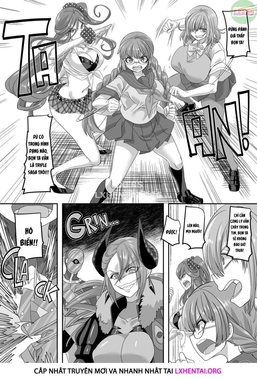 Saikyou No Seigi No Hero Wa Kagami No Naka De Wa Saijaku No Kaijin Oneshot page 17 - Giả Dược