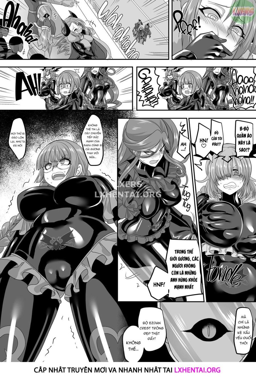 Saikyou No Seigi No Hero Wa Kagami No Naka De Wa Saijaku No Kaijin Oneshot page 22 - Giả Dược
