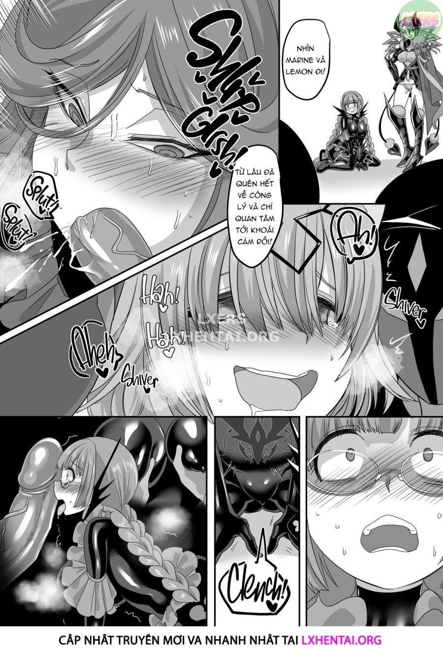 Saikyou No Seigi No Hero Wa Kagami No Naka De Wa Saijaku No Kaijin Oneshot page 36 - Giả Dược
