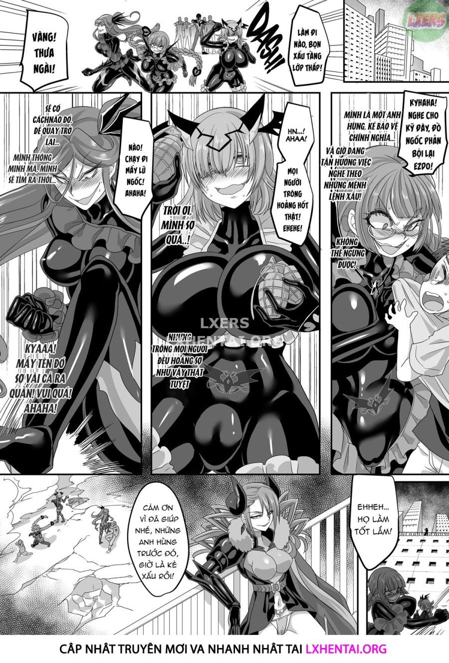 Saikyou No Seigi No Hero Wa Kagami No Naka De Wa Saijaku No Kaijin Oneshot page 39 - Giả Dược