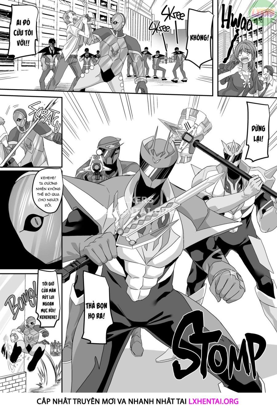 Saikyou No Seigi No Hero Wa Kagami No Naka De Wa Saijaku No Kaijin Oneshot page 9 - Giả Dược