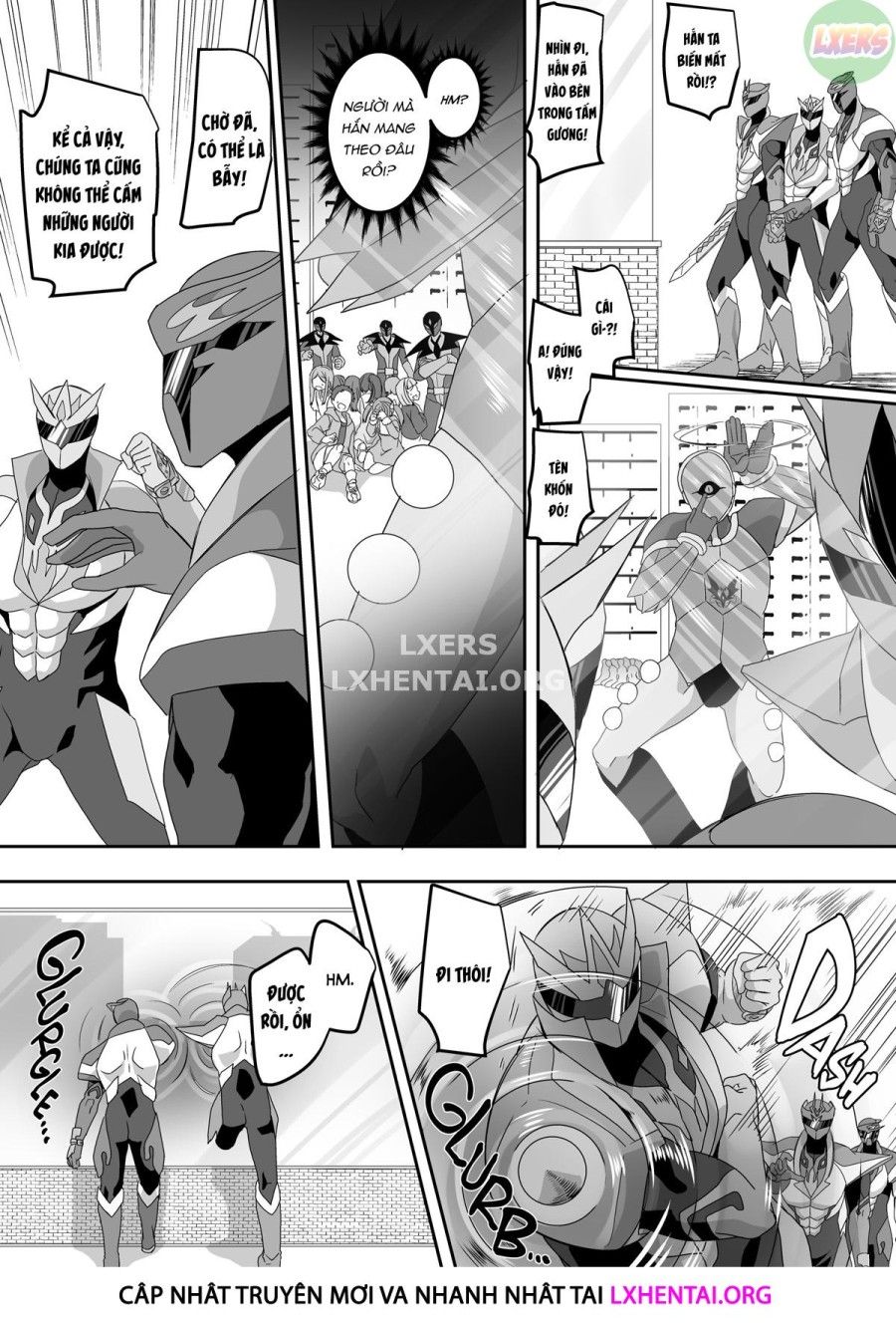 Saikyou No Seigi No Hero Wa Kagami No Naka De Wa Saijaku No Kaijin Oneshot page 10 - Giả Dược