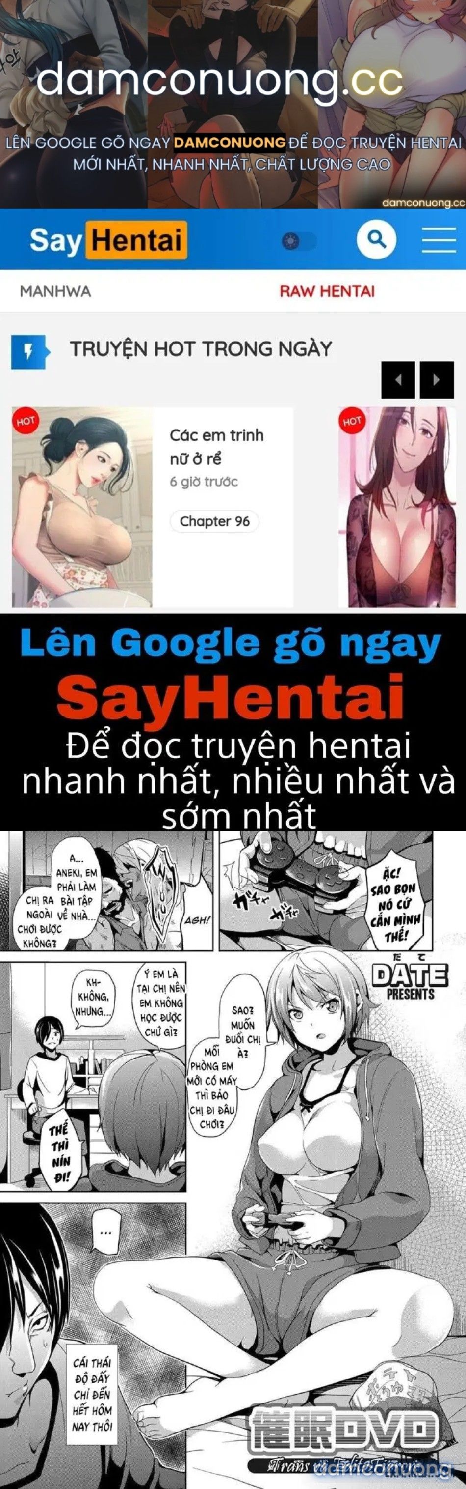 đọc truyện Saimin Dvd ~ Aneki To Otouto No Baaii Chương 1 ảnh 2 tại Thiên Thai Truyện