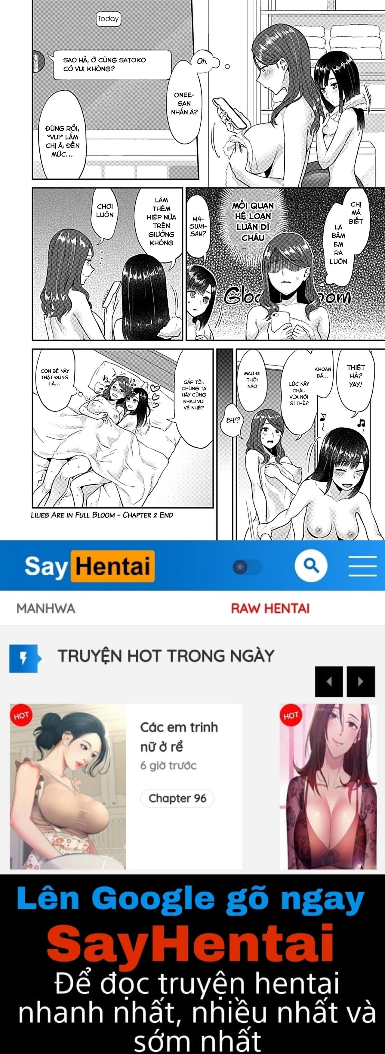 đọc truyện Saki Midareru Wa Yuri No Hana Chương 2 ảnh 18 tại Thiên Thai Truyện