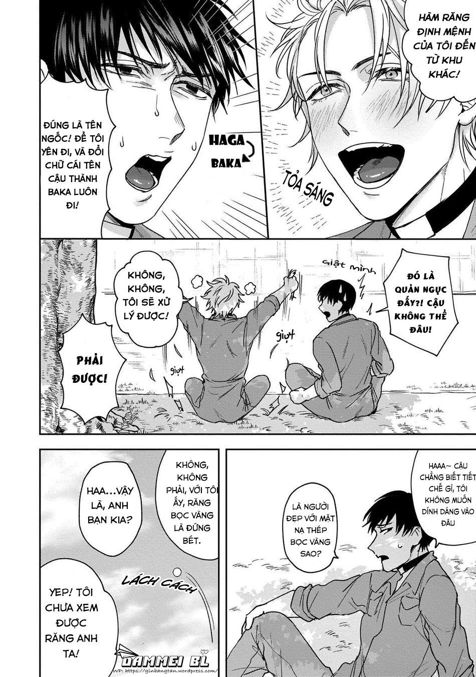 đọc truyện Sakishita Senmu Haga-kun Wa Kamaretai (vietnam) Chương 1 ảnh 15 tại Thiên Thai Truyện