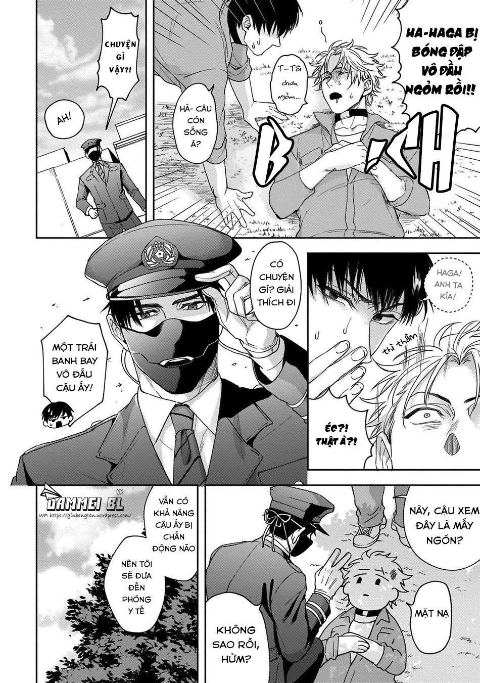 đọc truyện Sakishita Senmu Haga-kun Wa Kamaretai (vietnam) Chương 1 ảnh 18 tại Thiên Thai Truyện