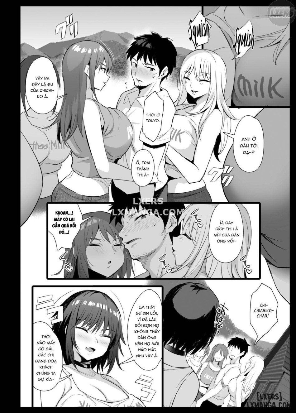 đọc truyện Sakunyuu Mura Milking Village Chương 1 ảnh 15 tại Thiên Thai Truyện